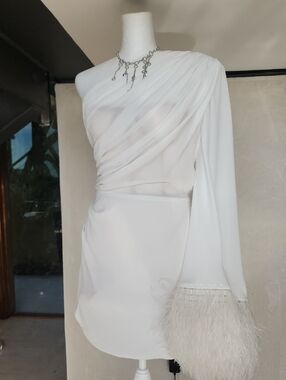 Bronx & Banco White Dress - Elegant Ivory/White